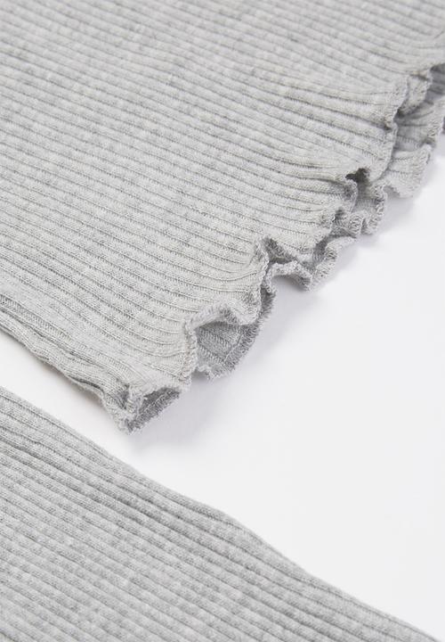 MANGO - Sky tee - grey