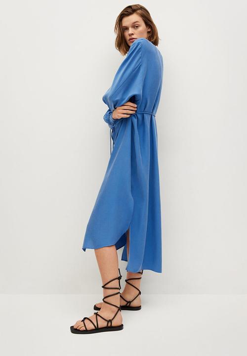 MANGO - Dress florence - blue