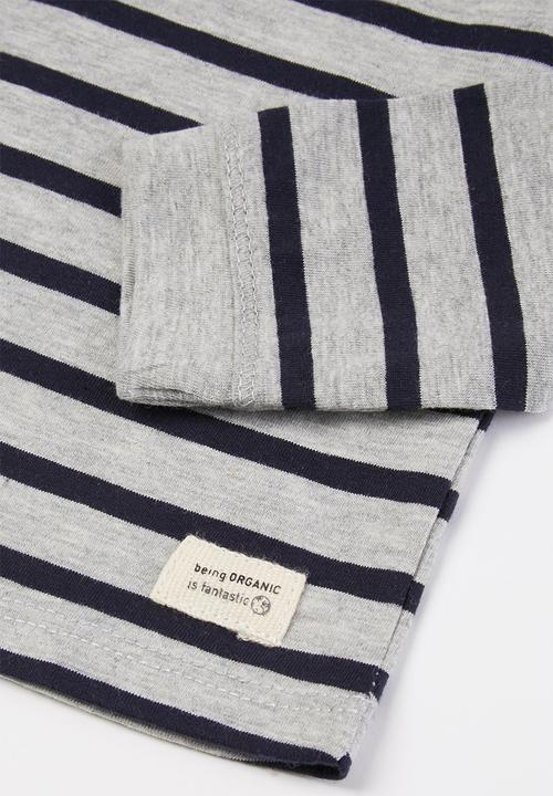 MANGO - Ibai long sleeve tee - grey