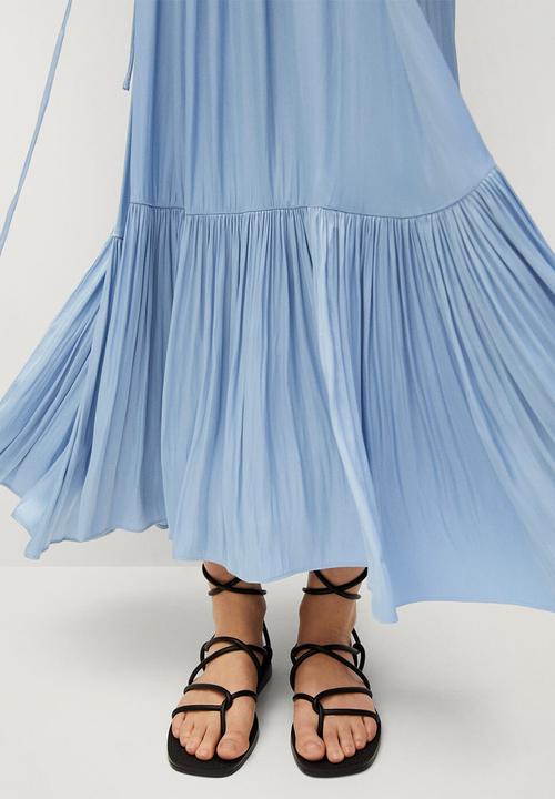 MANGO - Dress kaiman - light blue
