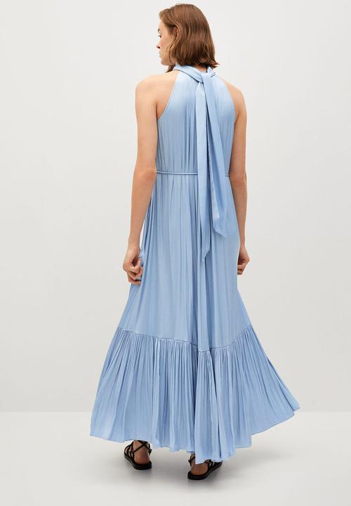 MANGO - Dress kaiman - light blue