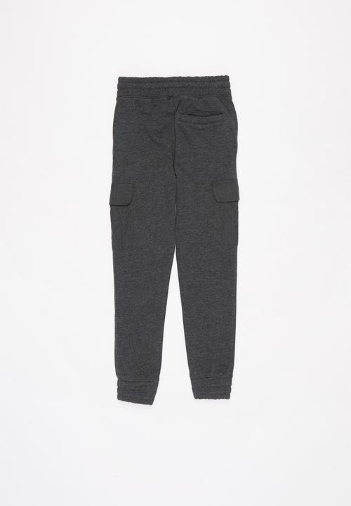 MANGO - Mario trousers - dark grey
