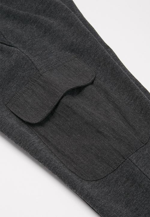 MANGO - Mario trousers - dark grey