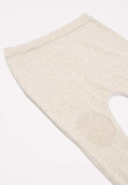 MANGO - Nido8 leggings - beige