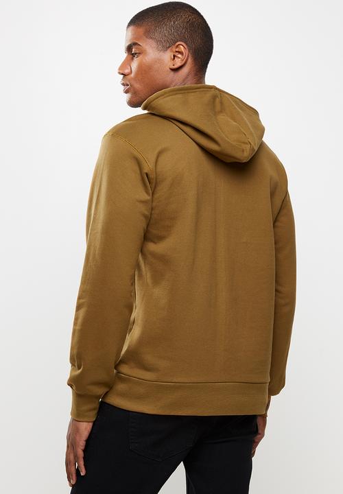 Holmes Bro's - Lazy cat pullover hoody - tobacco