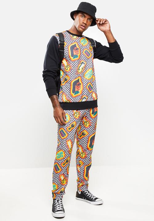 Holmes Bro's - Fresh cuts trackpant - black