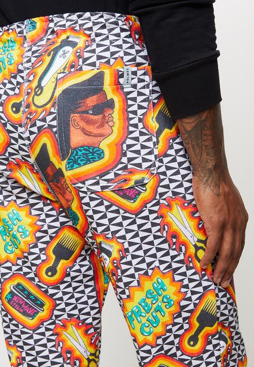 Holmes Bro's - Fresh cuts trackpant - black