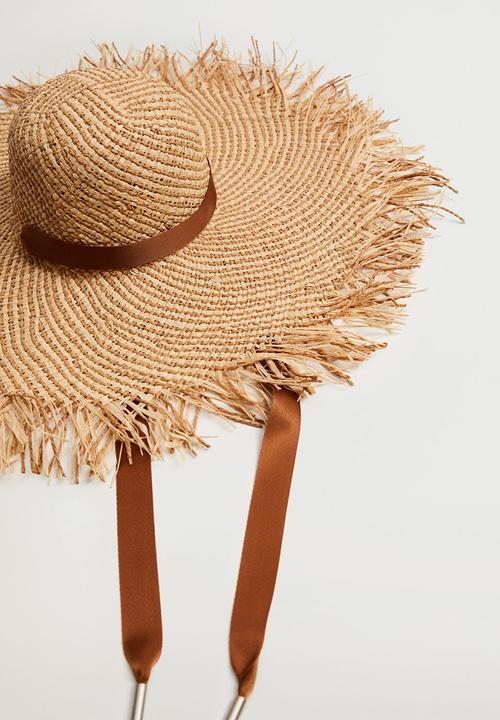Violeta by Mango - Bahamas hat - light beige