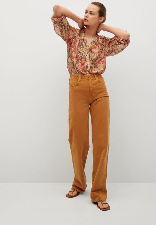MANGO - Blouse pinkie - red