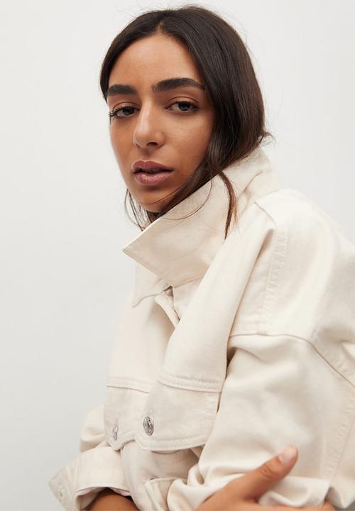 MANGO - Jacket seul - light beige