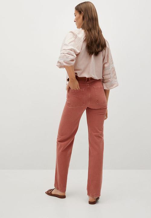 MANGO - Blouse balki - light pink