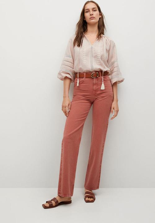 MANGO - Blouse balki - light pink