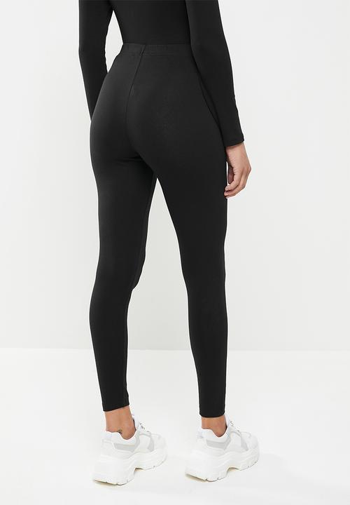 Missguided - 2 Pack leggings - grey & black