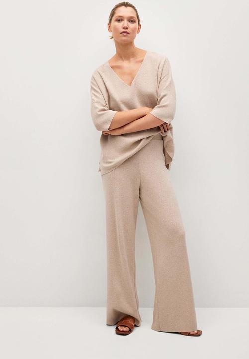 MANGO - Sweater guiroa - light brown
