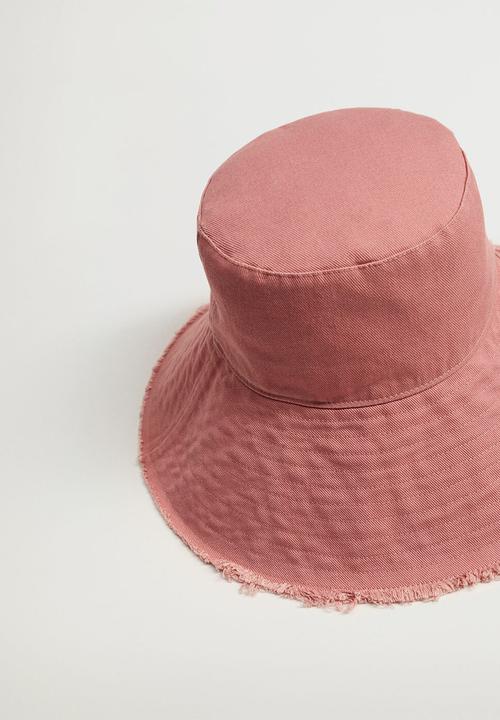 Violeta by Mango - Brick hat - medium pink