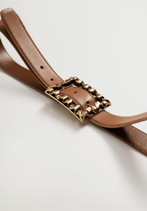 Violeta by Mango - Lupita belt - medium brown