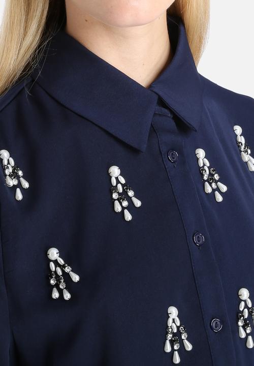 Glamorous - Beaded Top