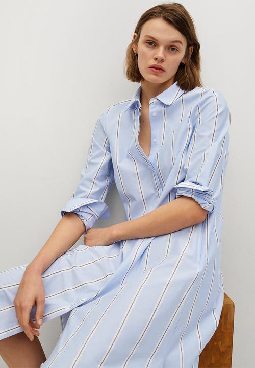 MANGO - Dress factory - blue