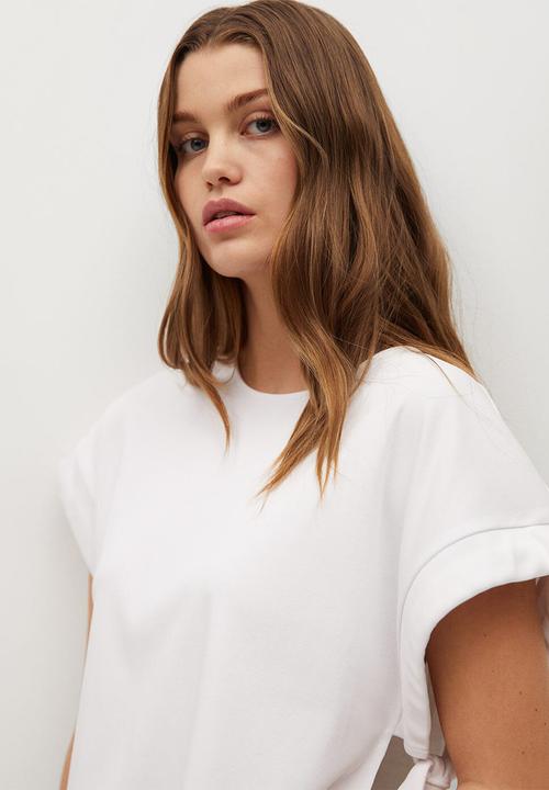MANGO - Blouse hubo - white