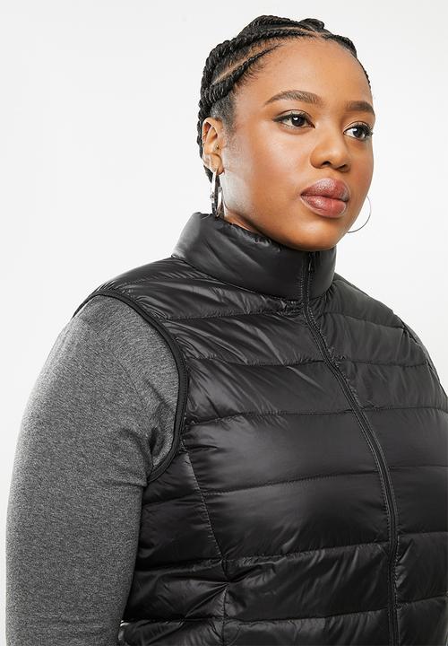 STYLE REPUBLIC PLUS - Quilted gillet - black