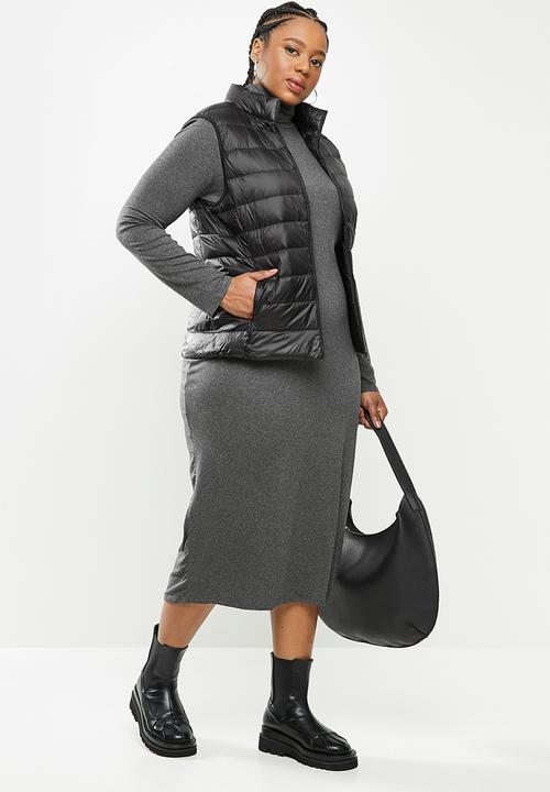 STYLE REPUBLIC PLUS - Quilted gillet - black