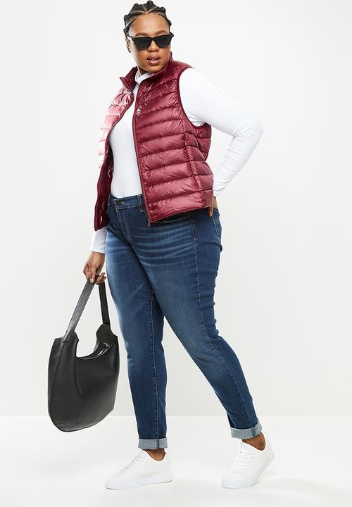 STYLE REPUBLIC PLUS - Quilted gillet - burgundy