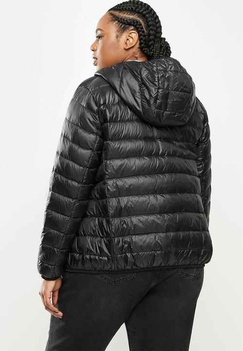 STYLE REPUBLIC PLUS - Long sleeve quilted puffer - black