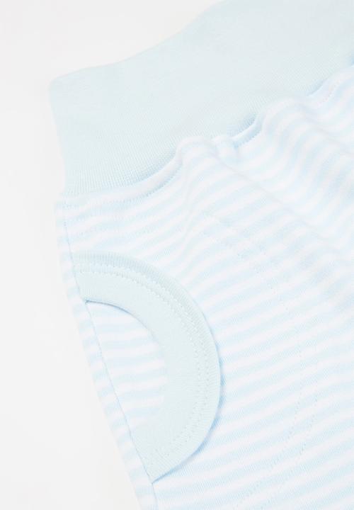 Little Lumps - Slouch pants - blue & white 