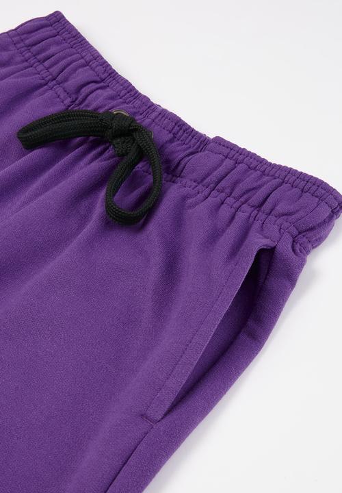 NBA - Lakers basketball retro shorts - purple