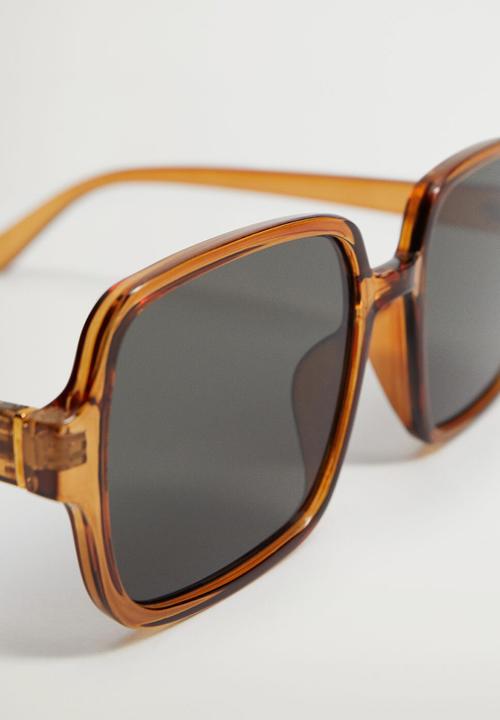 Violeta by Mango - Lucia sunglasses - light pastel/orange
