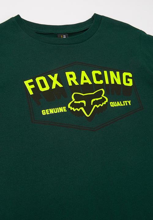 Fox - Foundation short sleeve tee - green gabels