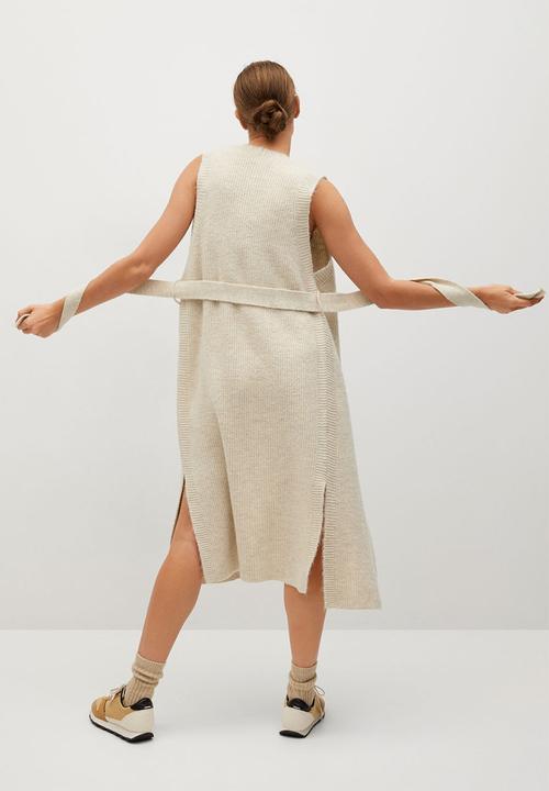 MANGO - Cardigan maddie - light beige
