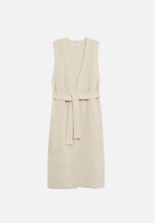 MANGO - Cardigan maddie - light beige
