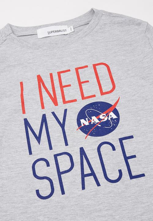 Superbalist - Nasa boys tee - grey