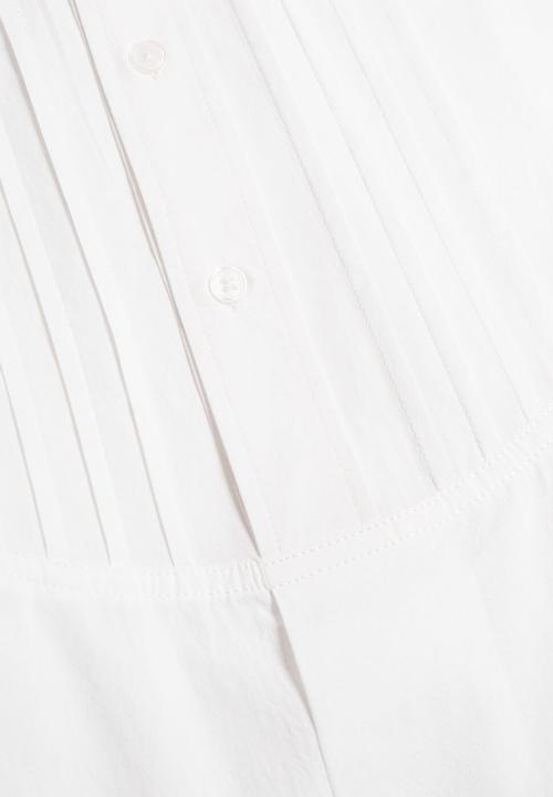 MANGO - Shirt valencia - white