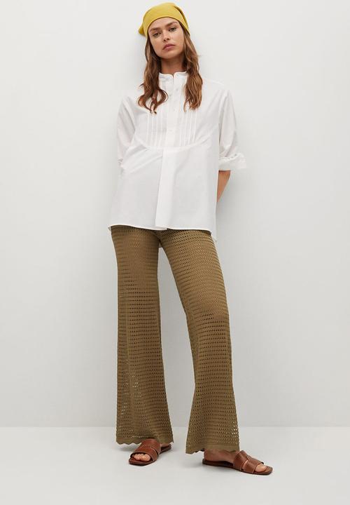 MANGO - Shirt valencia - white