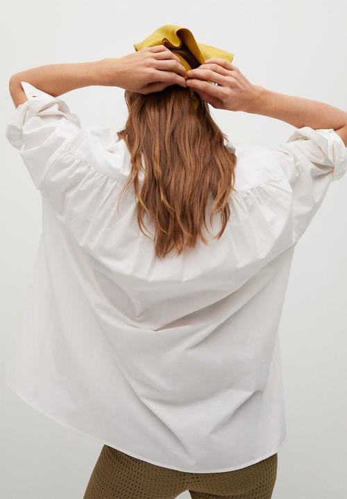 MANGO - Shirt valencia - white