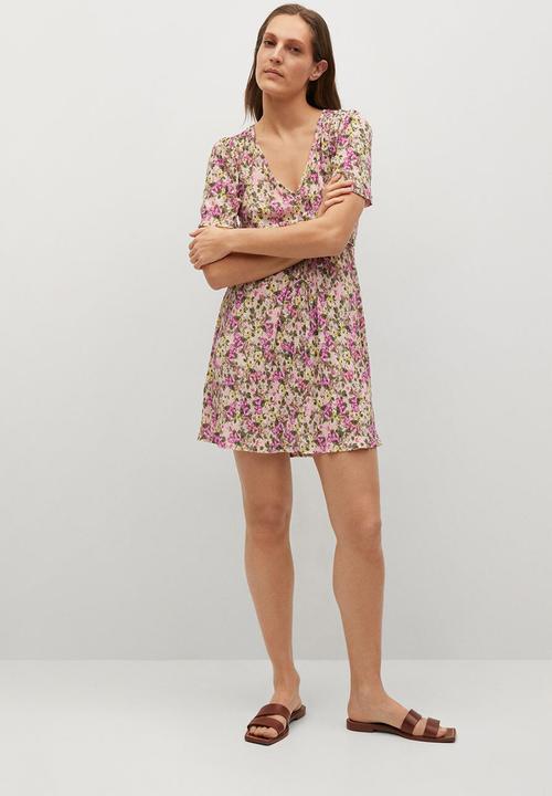 MANGO - Dress pamela - multi