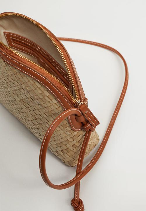 Violeta by Mango - Blanca bag - light beige