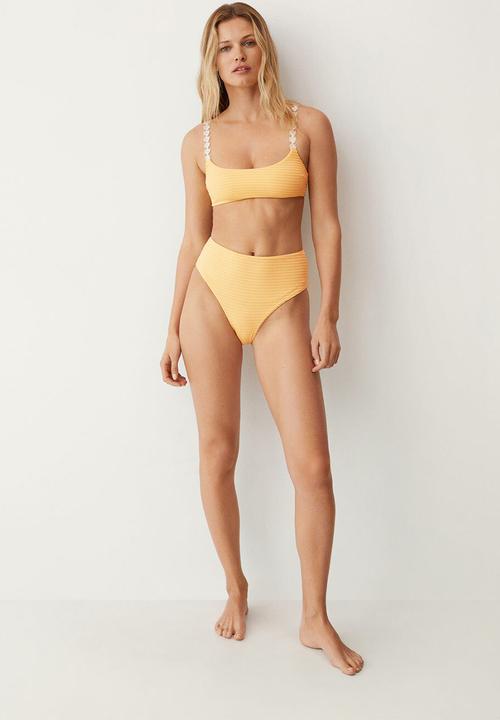 MANGO - Top rita - yellow