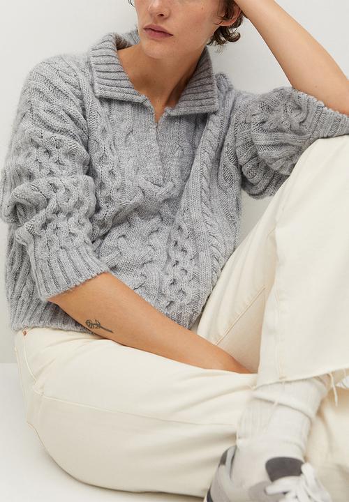 MANGO - Sweater heidi - grey