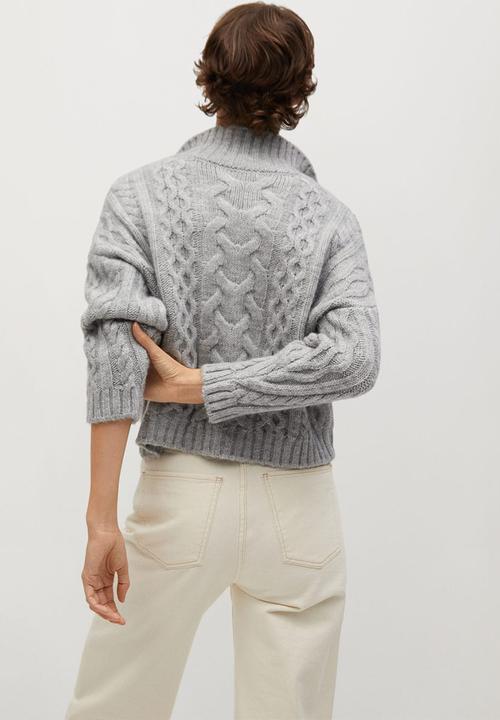 MANGO - Sweater heidi - grey
