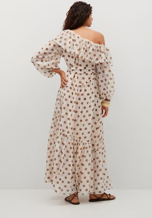 MANGO - Dress tuula - light beige