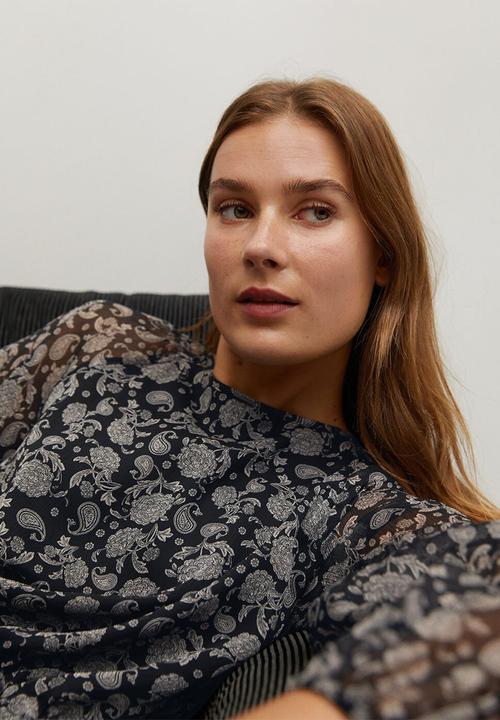 MANGO - Dress maura - black