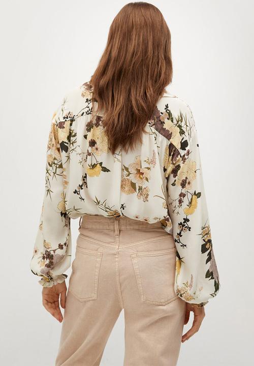 MANGO - Blouse olivia - beige