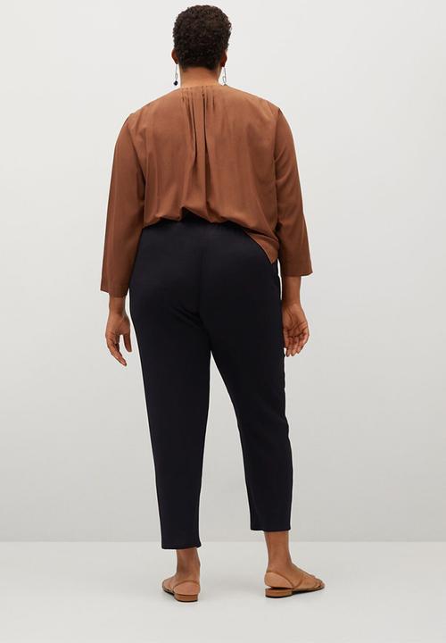 Violeta by Mango - Plus trousers waikiki7 - black