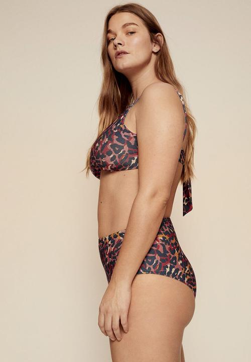 Violeta by Mango - Plus bikini bottom nala - multi