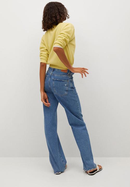 MANGO - Sweater circle - yellow