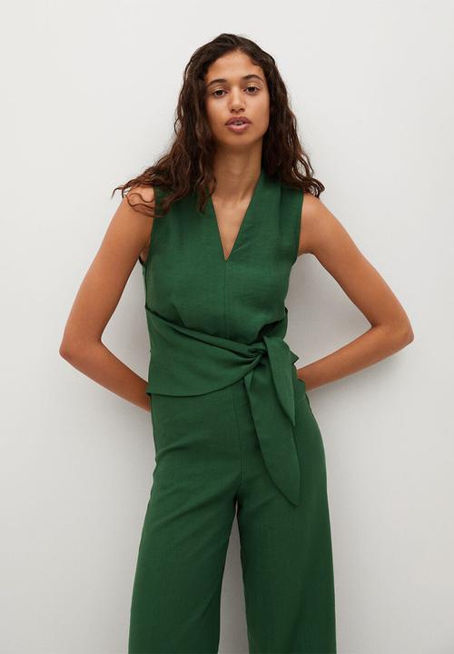 MANGO - One-piece suit nalita - green
