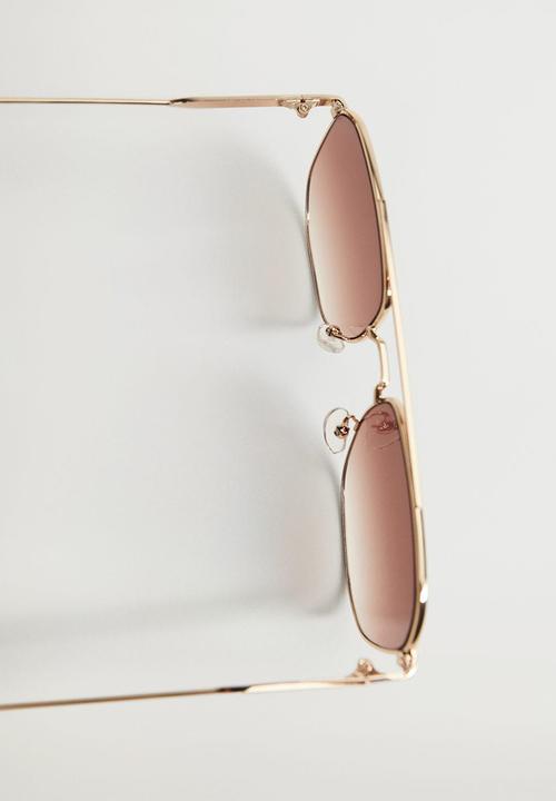 MANGO - Carmelas sunglasses - gold